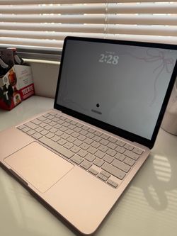 Pink Macbook neo