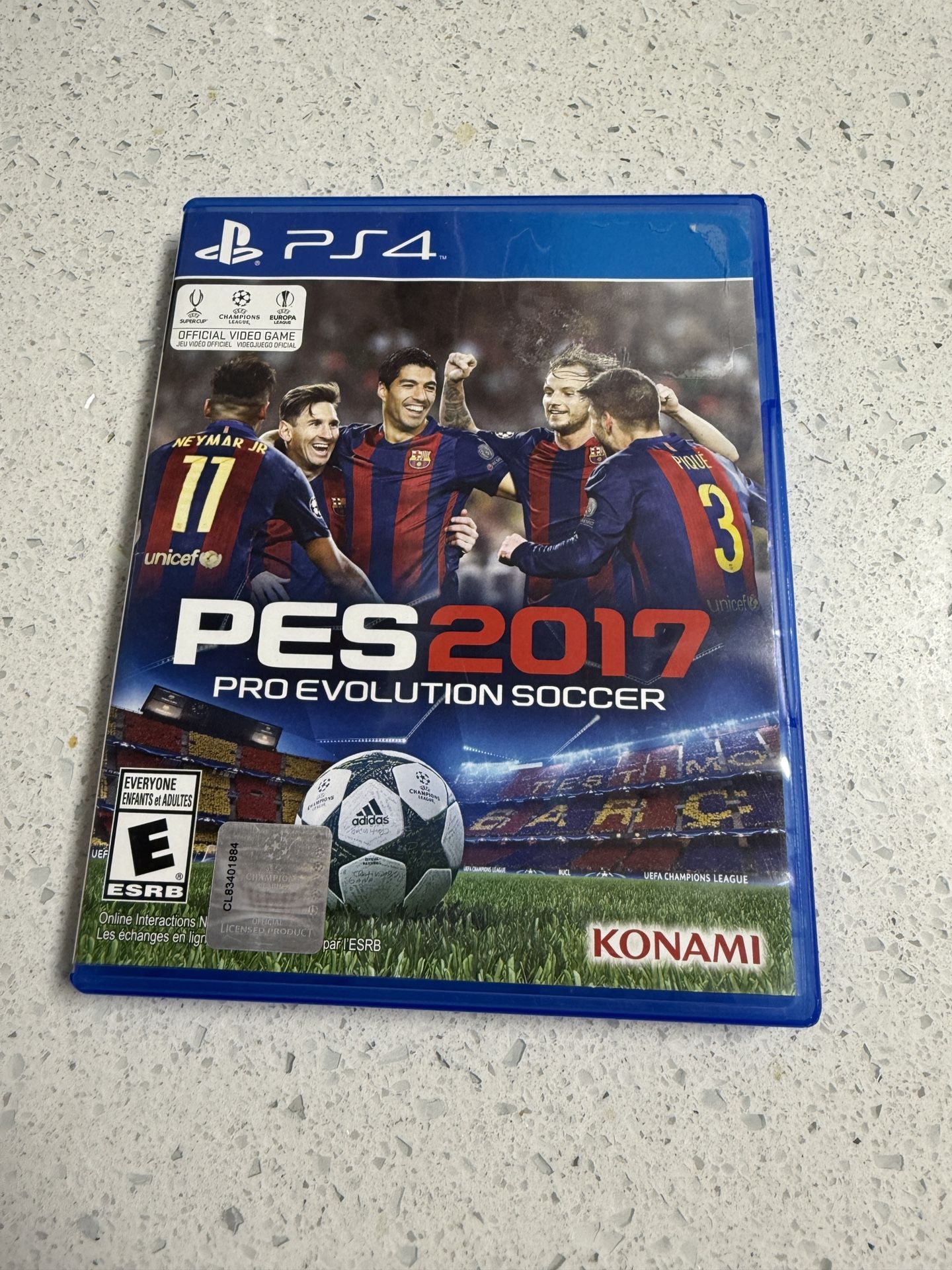 Pro Evolution Soccer 2017 PES PS4