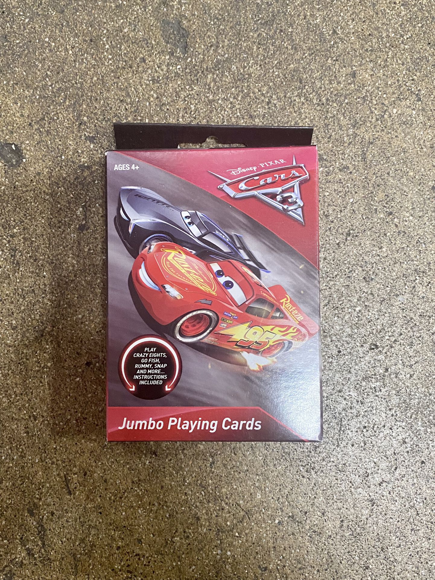Cars Lightning McQueen Playing Cards Deck