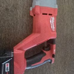 Brand New Milwaukee 18V Brushless Rotary Hammer With Battery. Cash Only. Pickup Or Meetup Only 