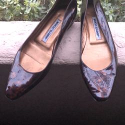 Manolo Bhahnik Vintage Flat Shoes 