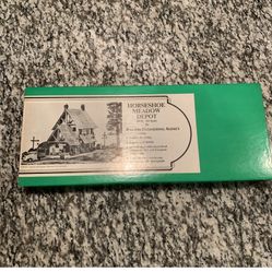 HO Railway Engineering Agency RE-15 Horseshoe Meadow Depot Kit MINT 111 Castings