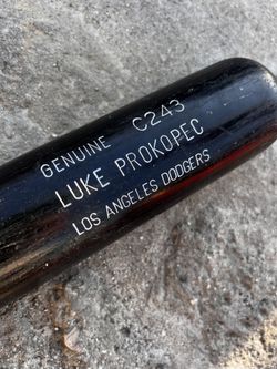 Luke Prokopec Game Used GU Louisville Slugger