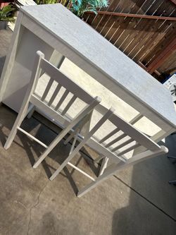 High White Table