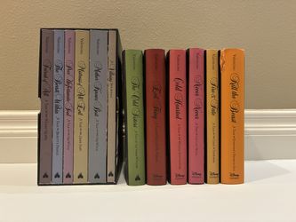 Disney Villains Book Collection - 11 Books, Journal and Poster