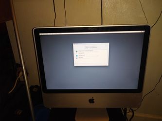 26" Apple mac Desktop