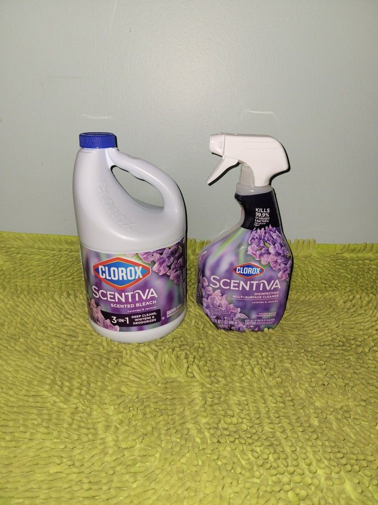 2 Clorox Scentiva 81oz/32oz