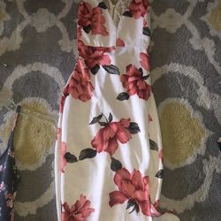 Floral Print Maxi Dress 