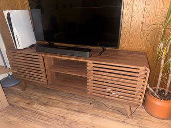 Walnut TV stand