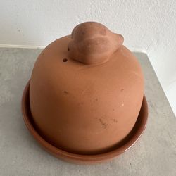 Terra Cotta Garlic Roaster