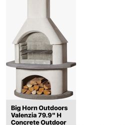 Brand New Bighorn Concrete Chimney 