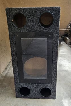 Cajon para bocinas 12" pulgadas