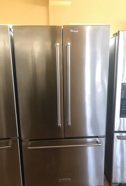 Brand New Kitchen Aid a Three Door Refrigerator