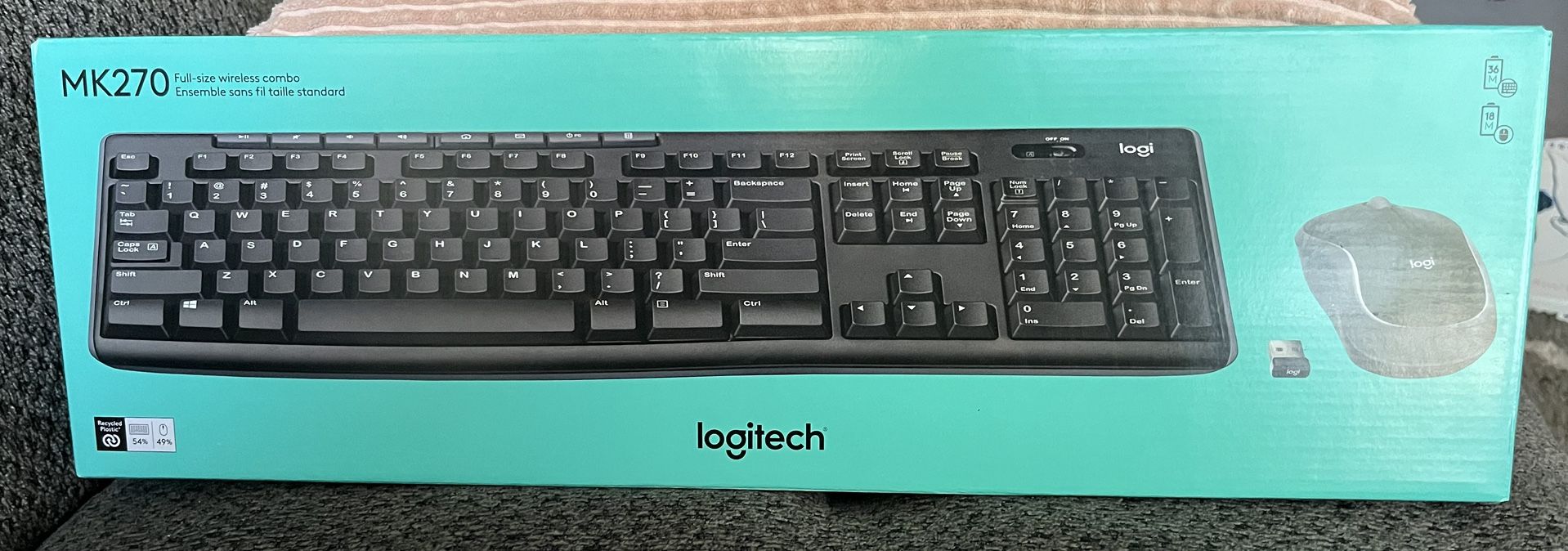 Wireless Keyboard and Mouse Combo (NEW)