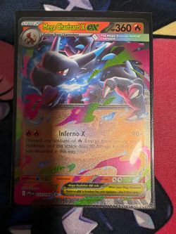 Mega Charizard X ex 013/094 Phantasmal Flames