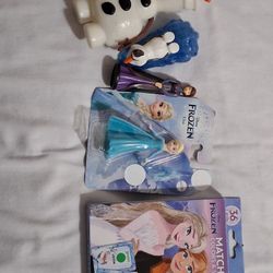 Disney Frozen Elsa & Olaf Toy Bundle Figures Set Kids Toys