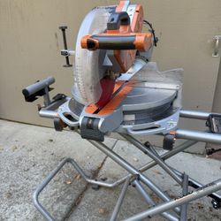 RIDGID Compound Sliding Miter Saw Model MS1290LZA