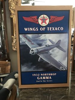 Vintage Texaco airplanes and cars