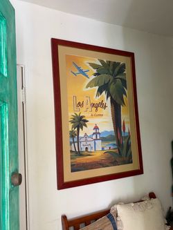 Palm tree wall artwork (PICKUP IN SM)