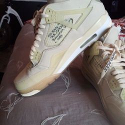 Jordan Off White 4s 