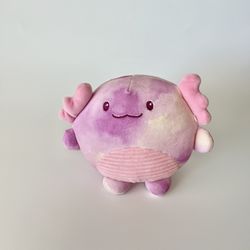 6" Pink Axolotl Plush Stuffed Animal Toy