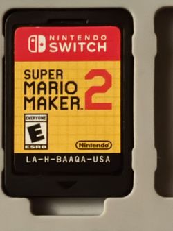Super Mario maker 2 Nintendo Switch
