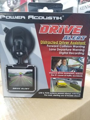 Power Acoustik Drive Alert Distracted Driver Assistant w// Collision Warning NEW