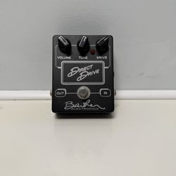 Barber Direct Drive Overdrive Guitar Pedal 