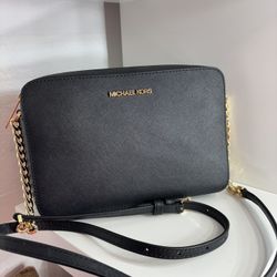 Michael Kors Black & Gold Crossbody BNWT $85