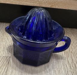 Antique Mini Glass Juicer