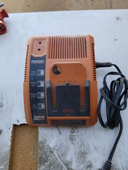 Rigid power tool charger