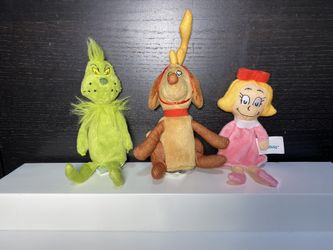 The Grinch Finger Puppets