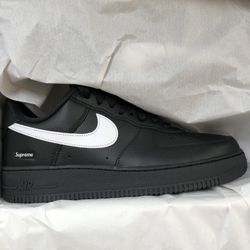 Black Supreme AF1 