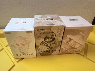 Pop Mart Blind Box Figures – Lot of 3