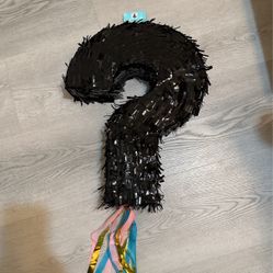Question Mark Gender Reveal Pinata