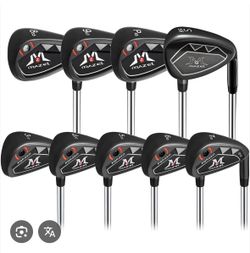 Mazel golf clubs brand new in plastic