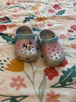 Baby girl crocs size 5