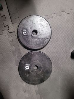 10 lb Standard Weight Plates – Pair