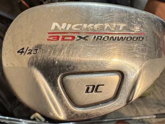 Genex 3DX Ironwood (26°) hybrid clubs $30