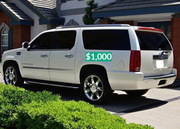 💲1OOO 2OO8 Cadillac Escalade Good