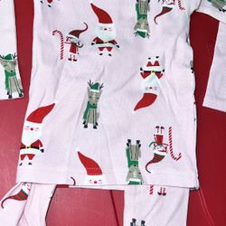 New 2pc Fitted Holiday Pjs. 12mos. 