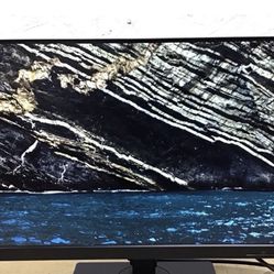 2 Lenovo 24” Monitors With Desktop Stand And Cables 
