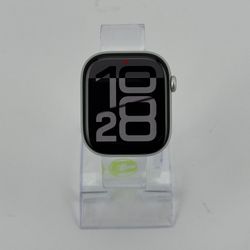 Unlocked Apple Watch Series 10 46MM Silver Aluminum MWY23W/A