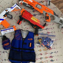 Nerf Guns and Accessories 