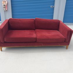 Red couch