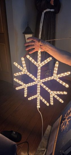 24 IN CLEAR  ❄️  SNOWFLAKE $20