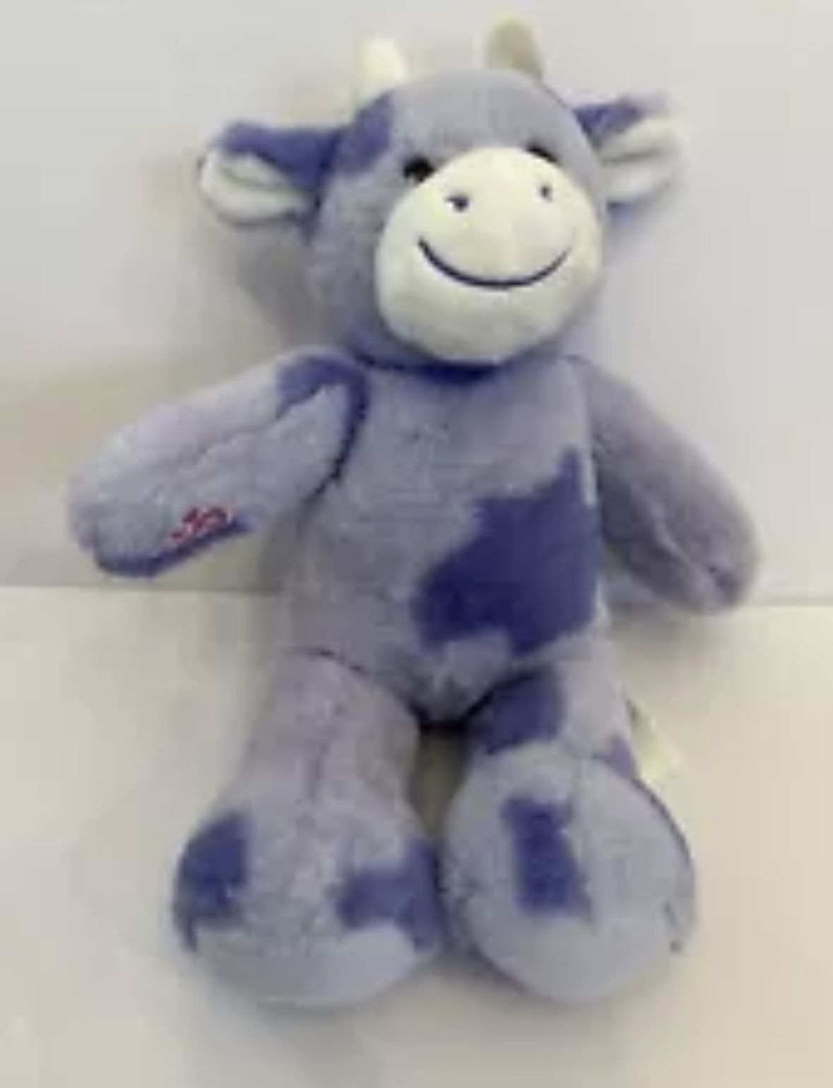 Build A Bear Purple Blue Lavender Scented Cow 17” Plush Stuffed Animal Toy