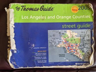 The Thomas Guide Los Angeles And Orange Counties Maps