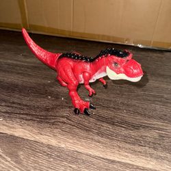 Zuru Robo Alive Dino Action T-Rex Dinosaur Red Roaring Action Dino Works