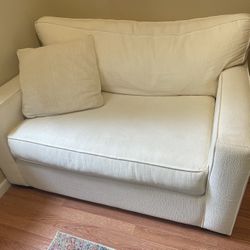 Two Couches, One Converts To Twin Bed - Macy’s Radley Couches - $400